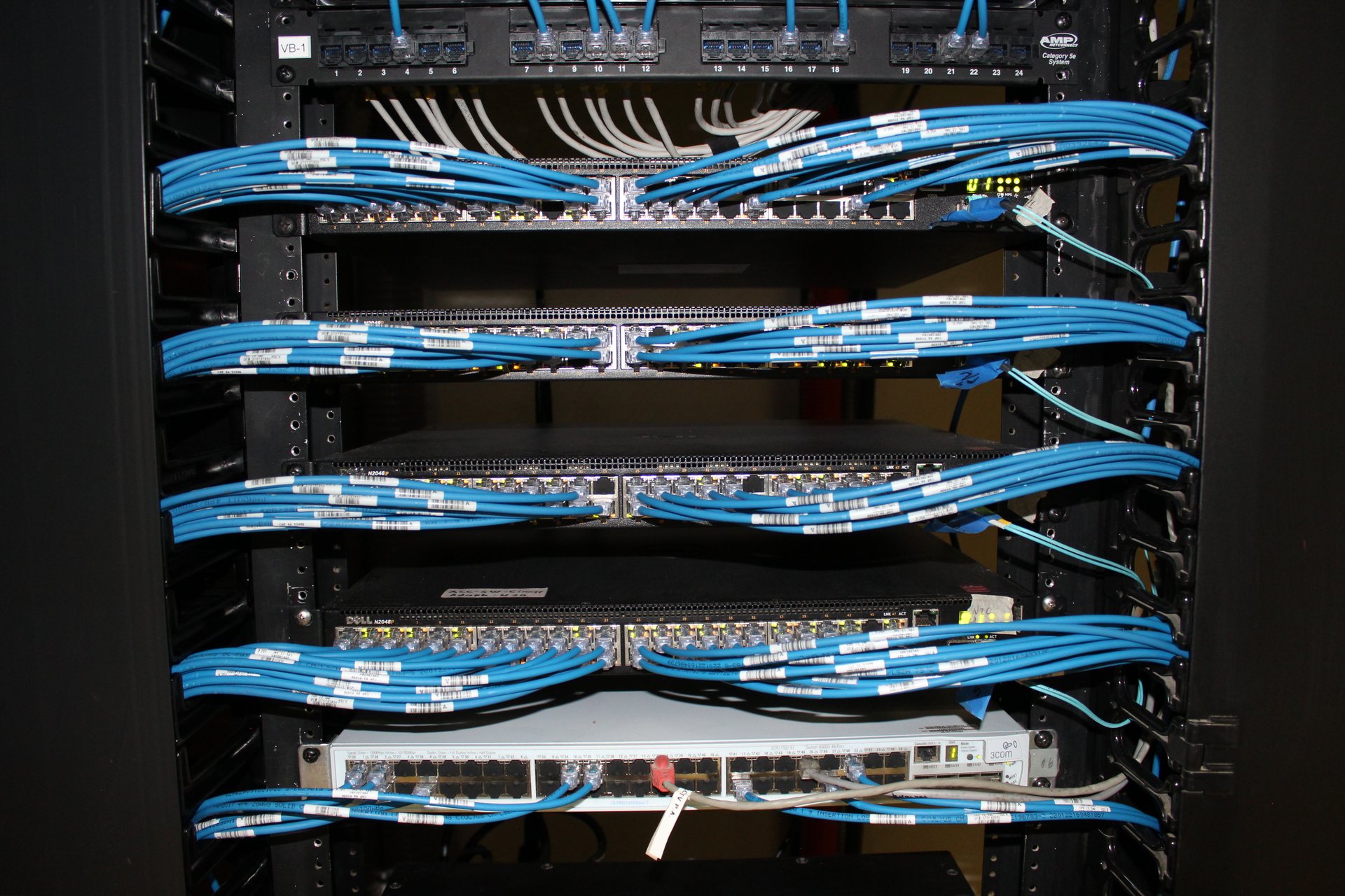 Infraestructura empresarial organizada e implementada por BSNET